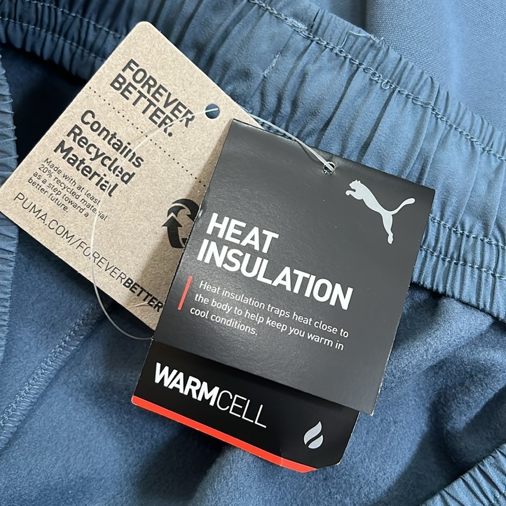Puma Slate Blue WarmCell Joggers - Picture 11 of 14